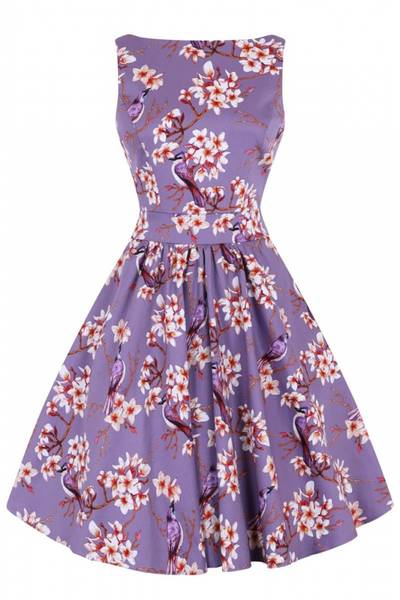 Plumeria Floral & Exotic Birds Tea